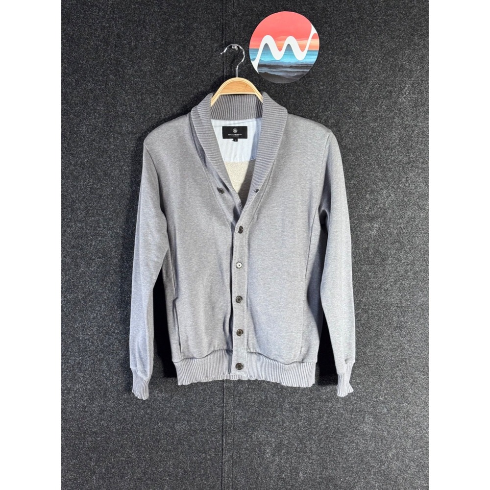Beauty & Youth United Arrows Grey 100% Cotton French Terry Jacket Mens Small